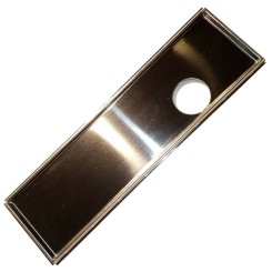 Aluminium AT I/O shield back window for AT computers