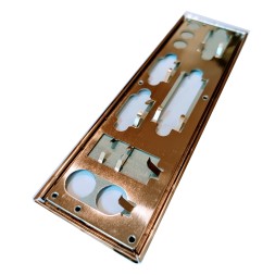 ATX I/O shield. Back window