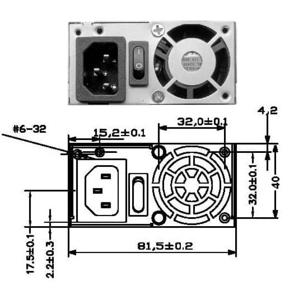 KSA-180S2, DPS-200PB-185A PSU