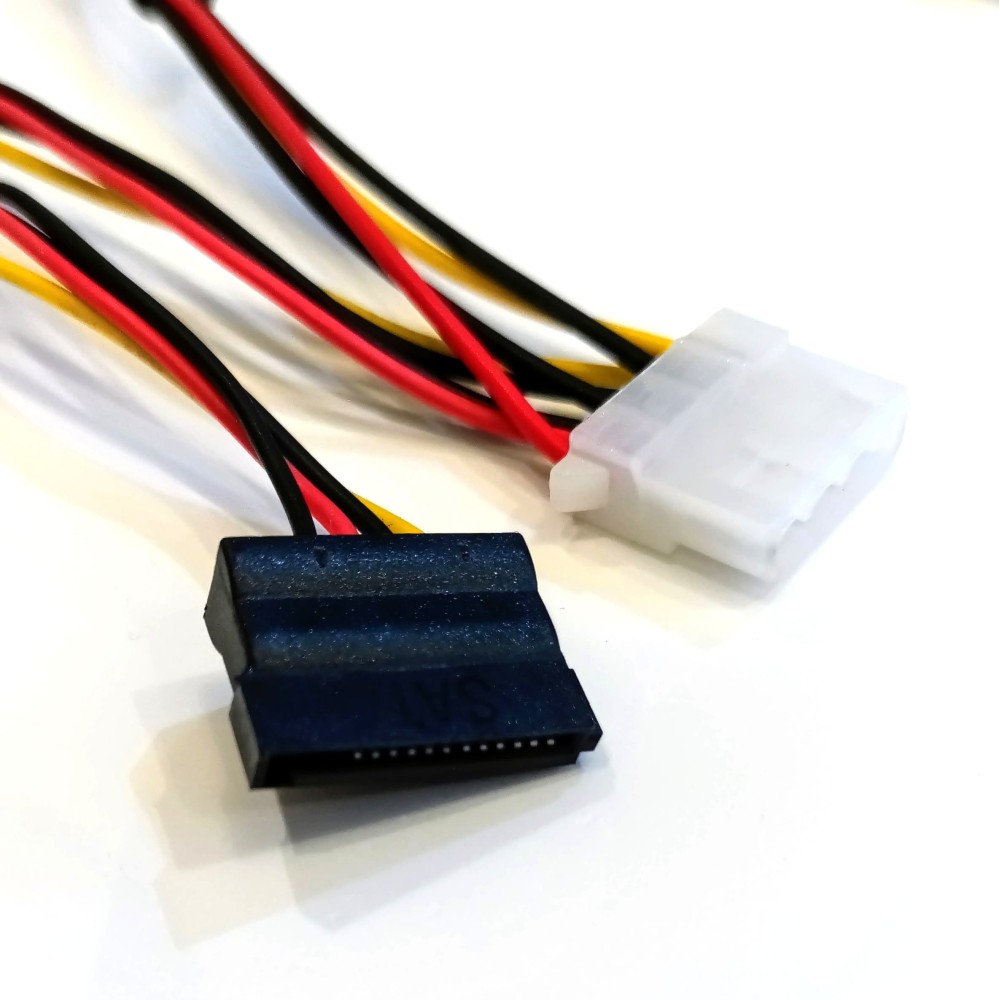 8-pin (board) to SATA Fujitsu cable 8-pin to SATA and Molex Fujitsu adaptor cable