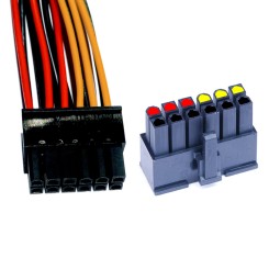 Promise Pegasus and G-Tech G-Speed 12-pin adaptor cable with coloured wires
