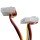 1 Molex to 2 Angled Molex Adapter  + £3.00 