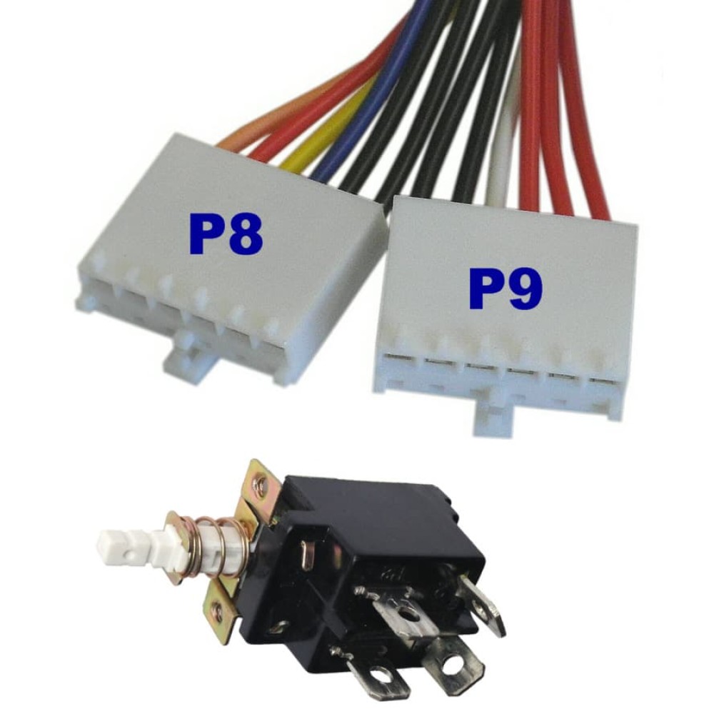 AT 400W PSU (Original) with P8 & P9 connectors