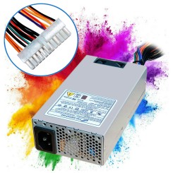 power supply for Promise SmartStor NS4300N and NS4600N NAS, showing the 24-pin connector