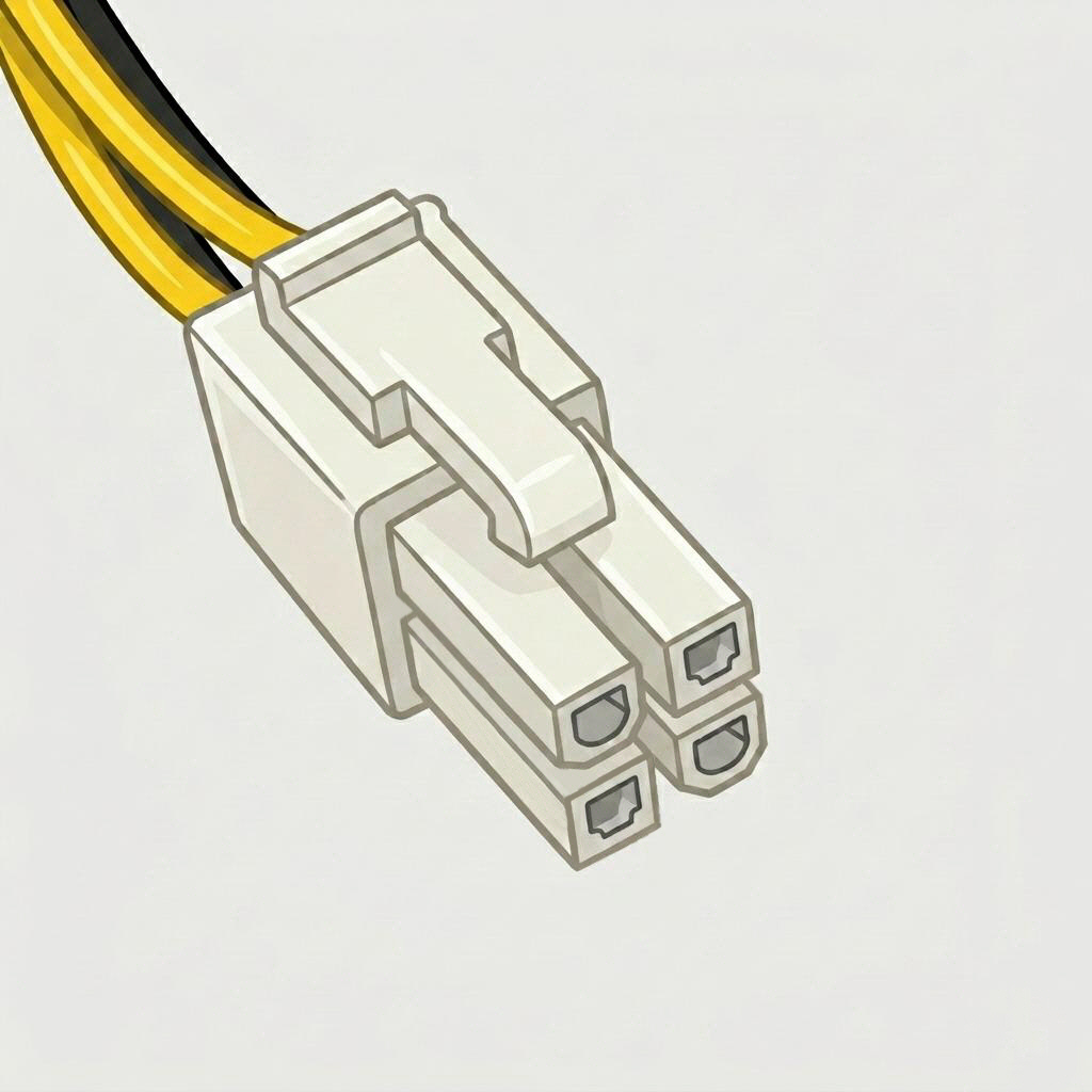 4 pin 12V CPU connector