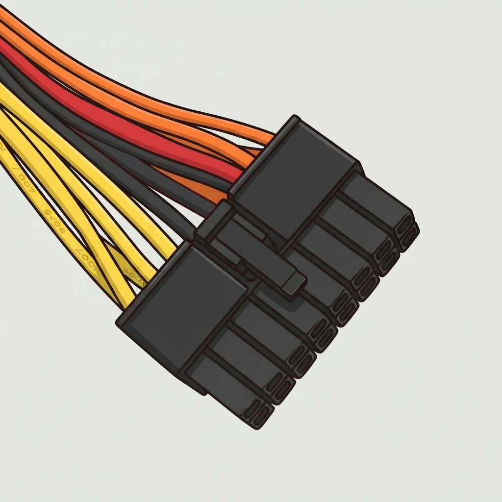 Asustor 16 pin proprietary power connector