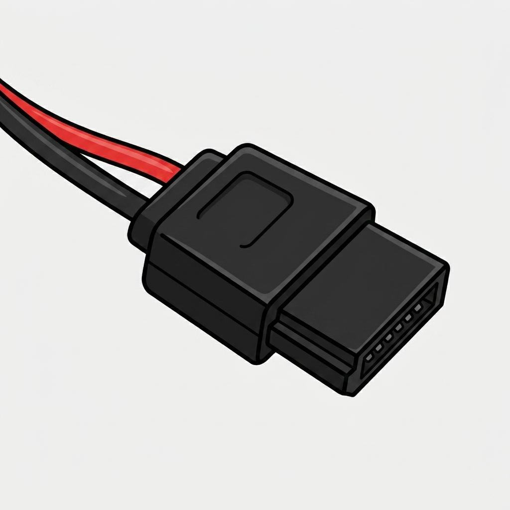 Mini SATA 6 pin connector