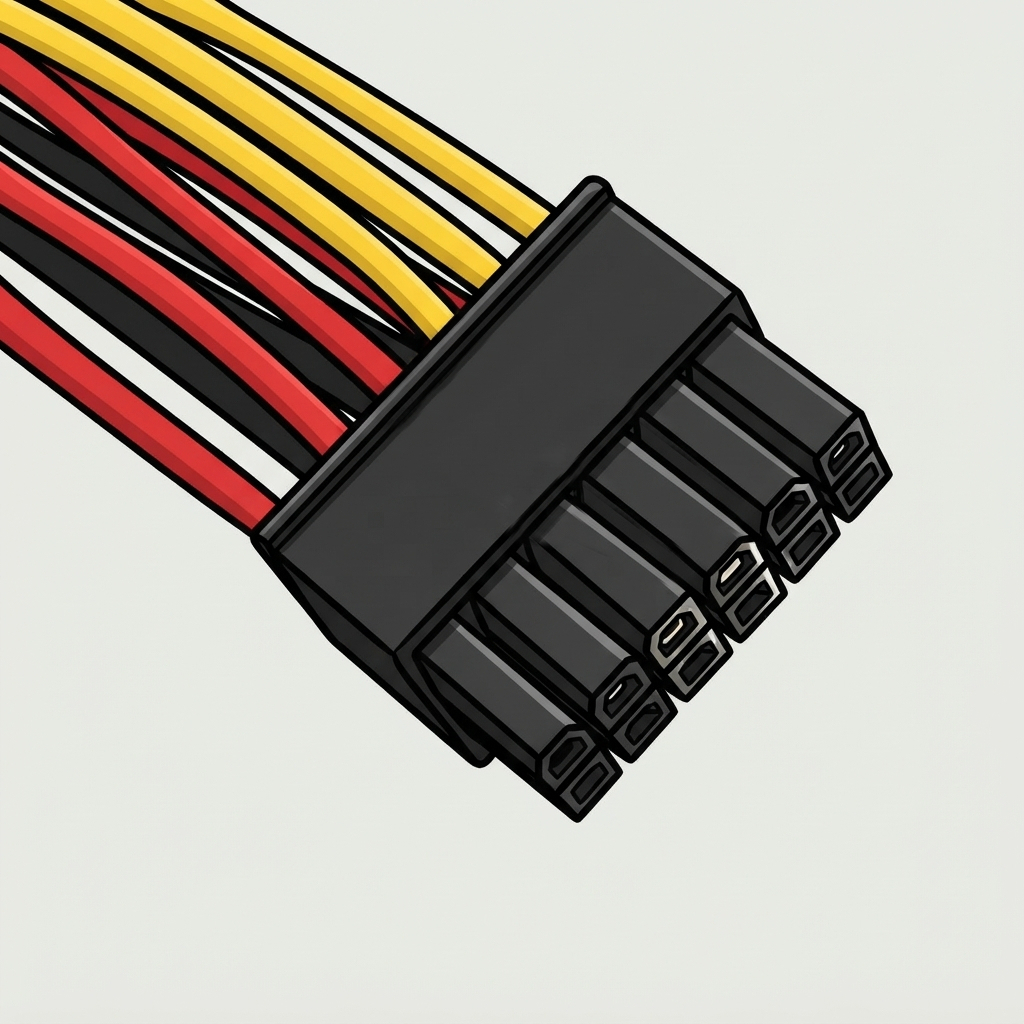 Promise Pegasus 12 pin proprietary power connector