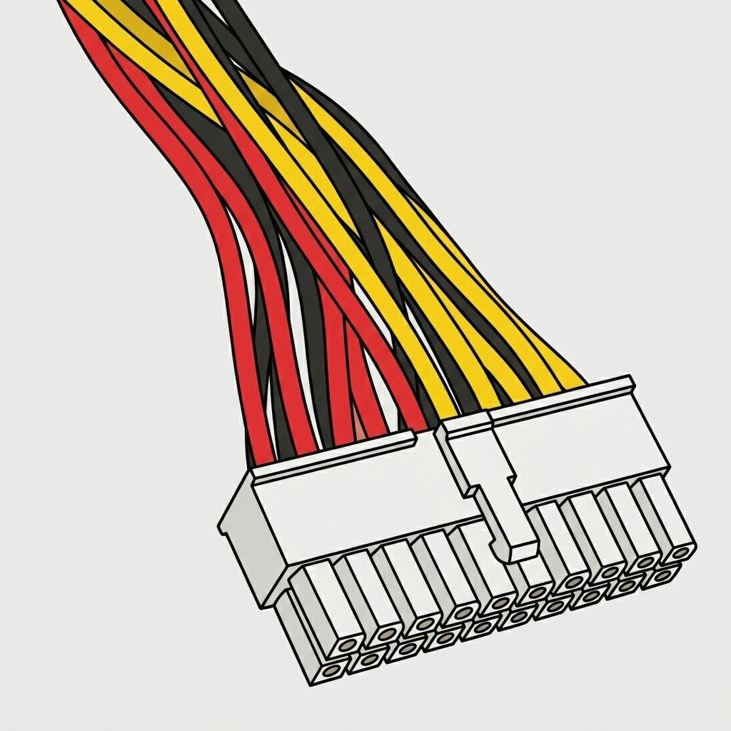 QNAP 20 pin proprietary power connector adaptor