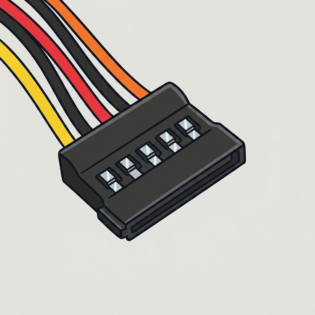 SATA power connector