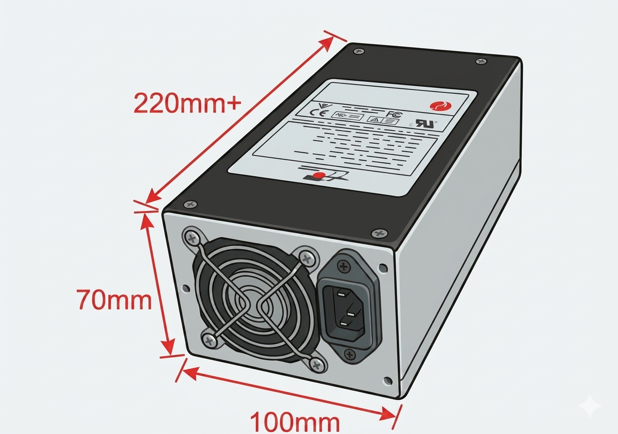 2U PSU measurements