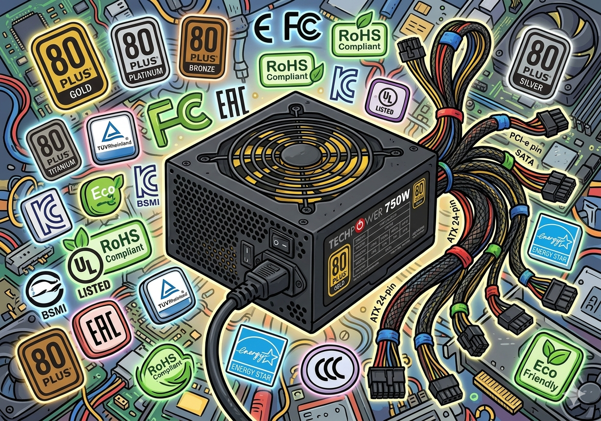 quality branded PSU interior certifications