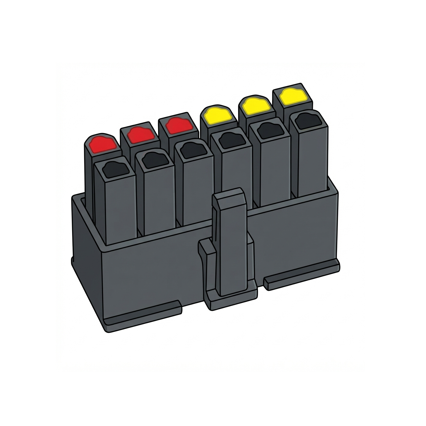 Promise Pegasus 12 pin connector pinout diagram